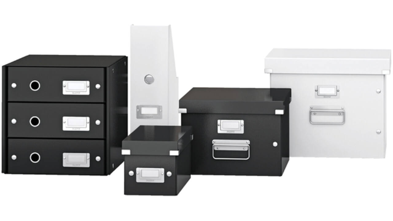 Opbergbox Leitz WOW Click & Store 220x160x282mm wit