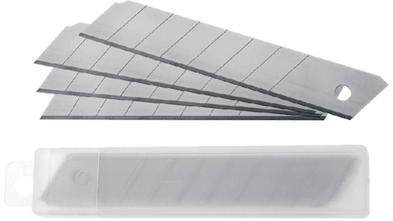 Snijmes Westcott professional 18mm met schuifsluiting grijs/zwart
