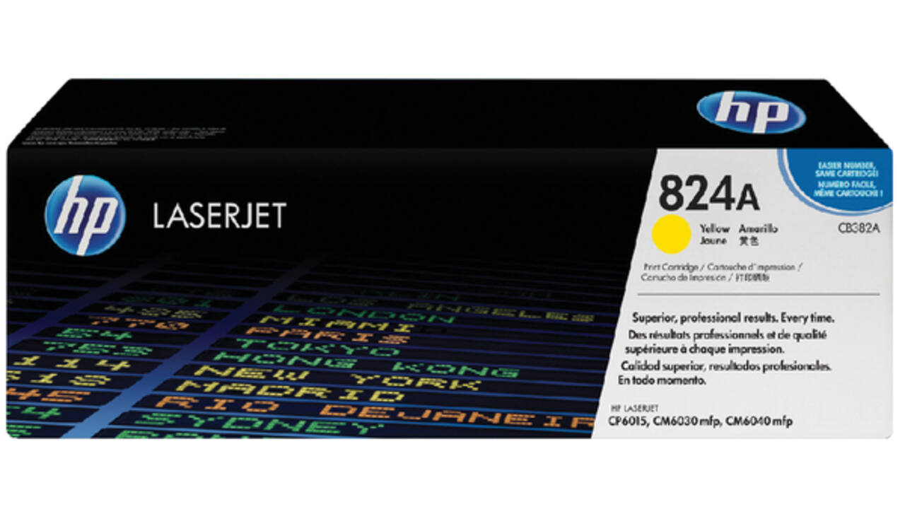 Tonercartridge HP CB382A 824A geel