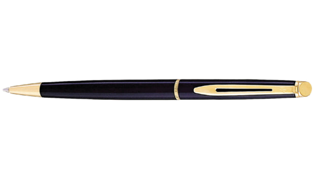 Balpen Waterman Hémisphère black lacquer GT medium