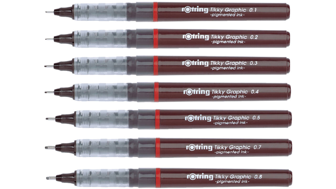 Fineliner rOtring Tikky Graphic 0.3mm