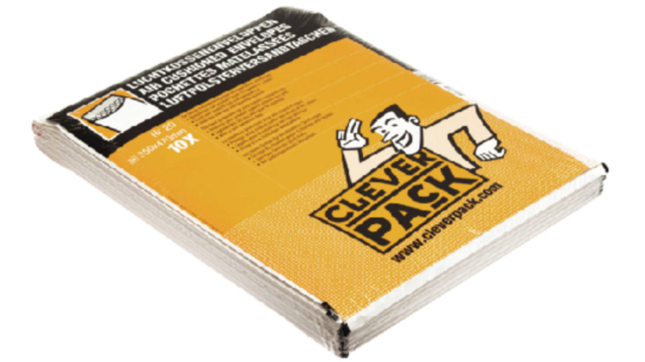 Envelop CleverPack luchtkussen nr20 370x480mm wit pak à 10 stuks