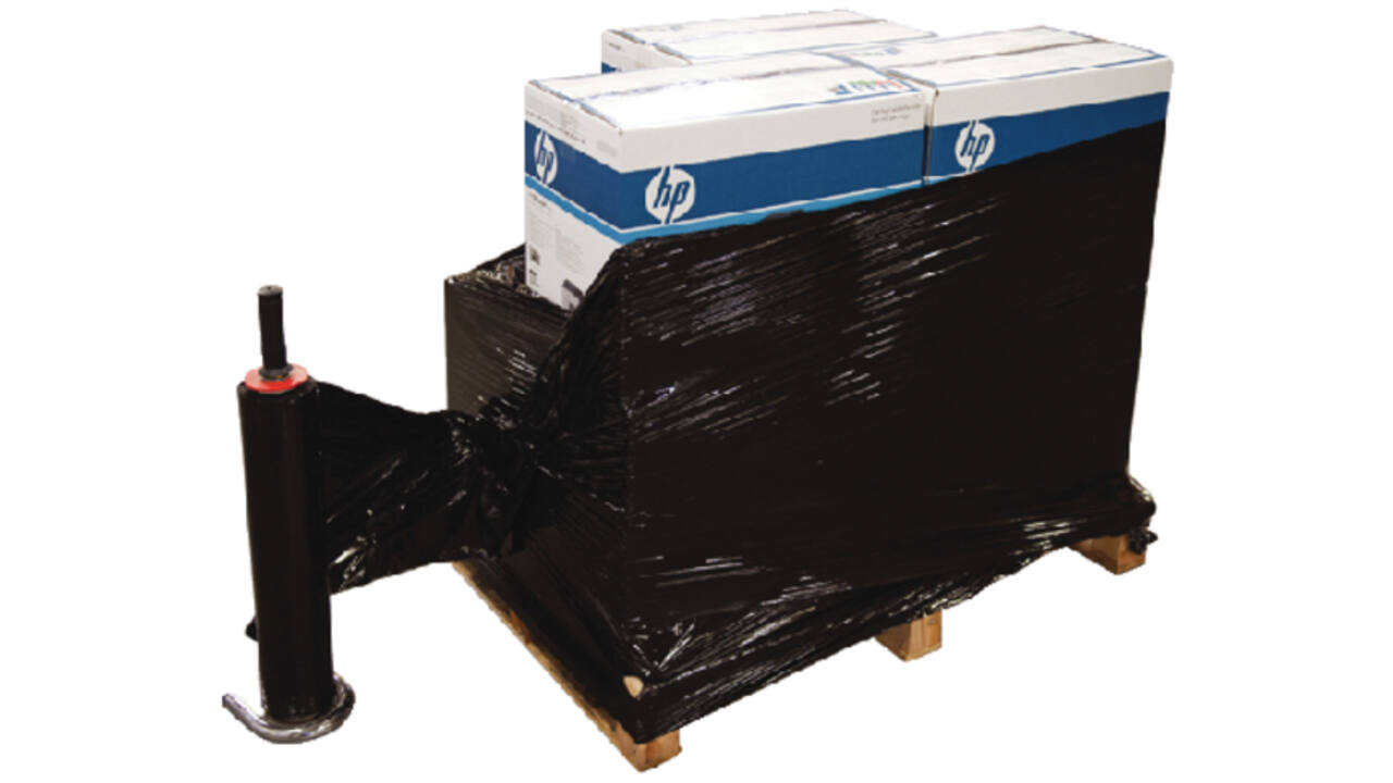 Wikkelfolie CleverPack 50cmx300m 20mu zwart