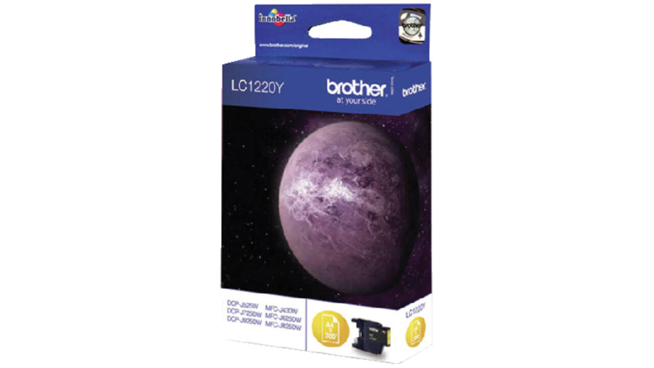 Inktcartridge Brother LC-1220Y geel