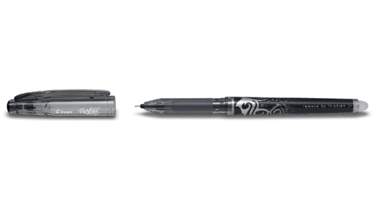 Rollerpen PILOT friXion Hi-Tecpoint fijn zwart