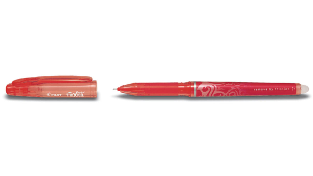 Rollerpen PILOT friXion Hi-Tecpoint fijn rood