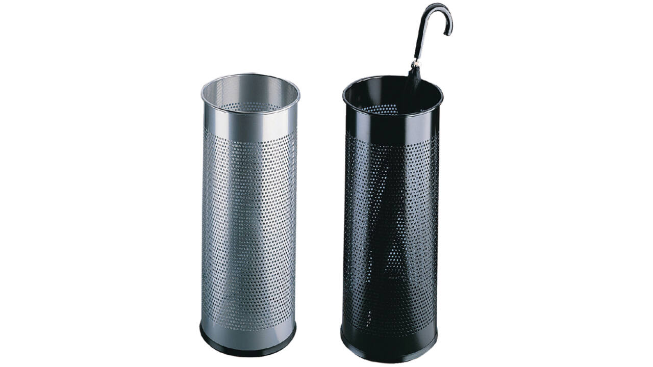 Paraplustandaard 3350-01 perforatie 62x26cm zwart