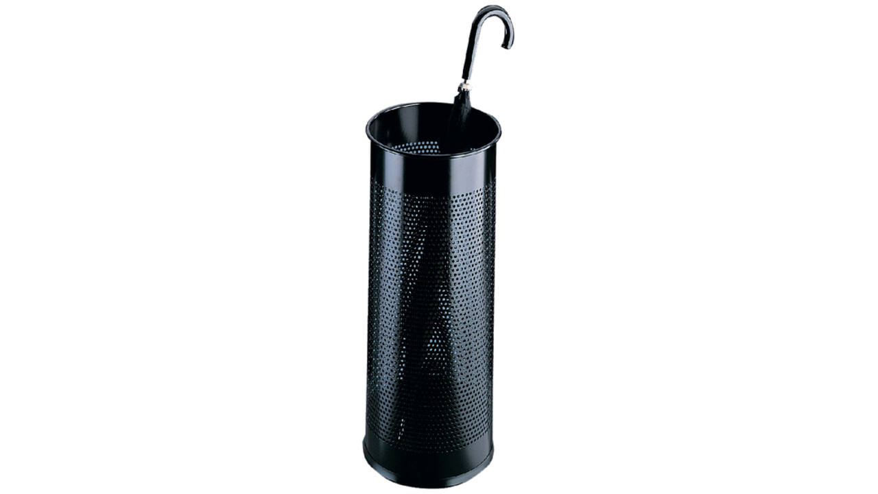 Paraplustandaard 3350-01 perforatie 62x26cm zwart