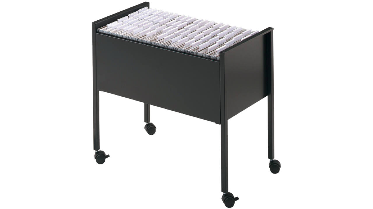 Hangmappentrolly Durable Economy 80 A4 zwart