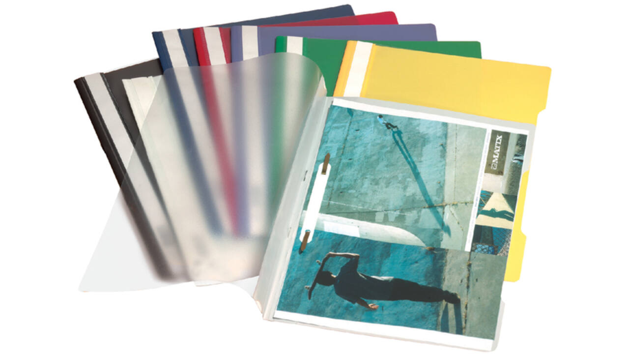 Snelhechter Durable A4 PP zwart