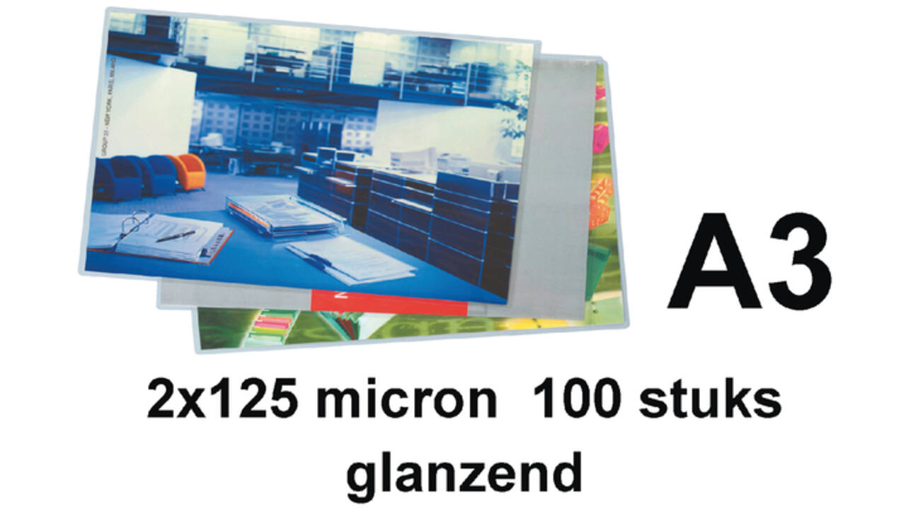 Lamineerhoes Quantore A3 2x125micron 100stuks