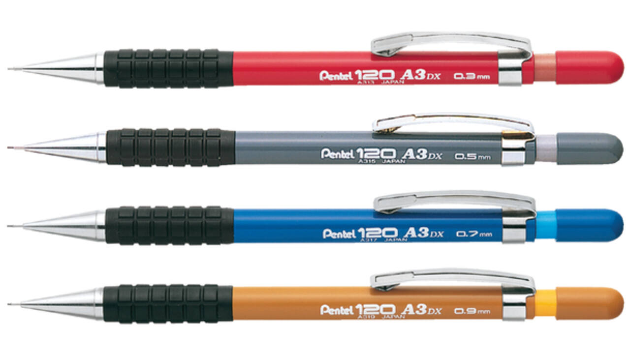 Vulpotlood Pentel A319 HB 0.9mm geel