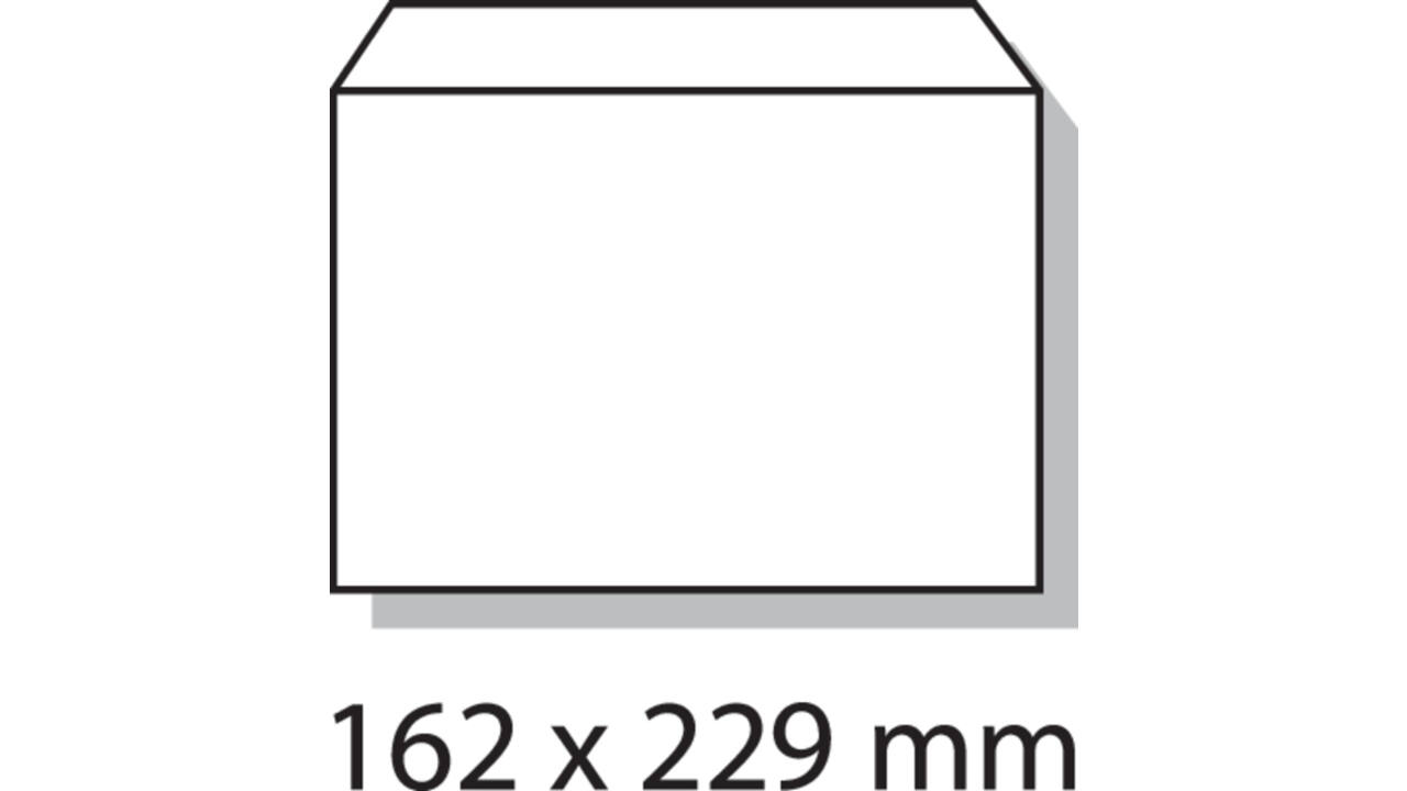 Envelop Quantore bank C5 162x229mm wit 500stuks