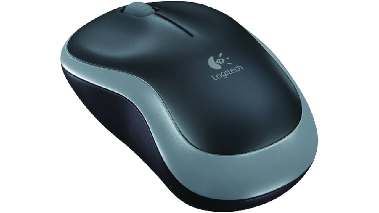 Muis Logitech M185 Notebook antraciet/zwart