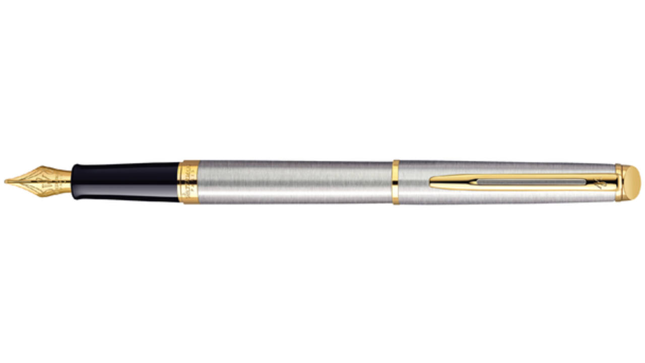 Vulpen Waterman Hémisphère stainless steel GT medium