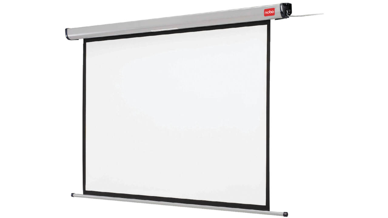 Projectiescherm Nobo wand 300cm elektrisch