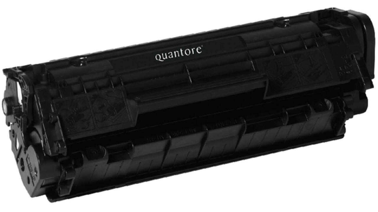 Tonercartridge Quantore alternatief tbv HP Q2612A 12A zwart