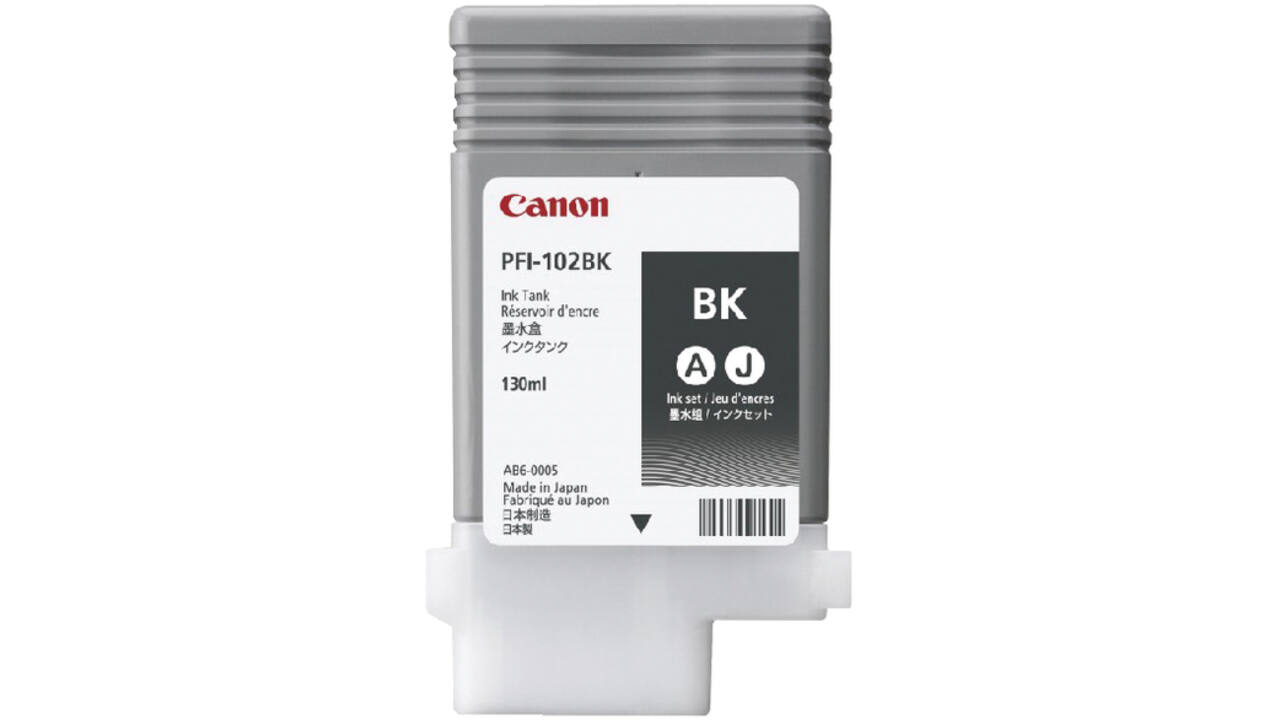 Inktcartridge Canon PFI-102 zwart