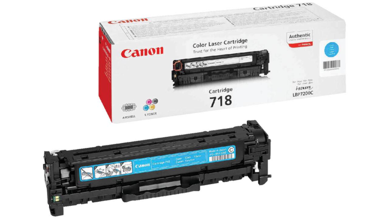 Tonercartridge Canon 718 blauw