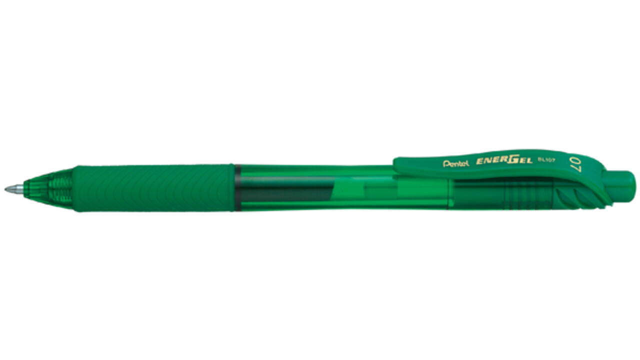 Gelschrijver Pentel BL107 Energel-X medium groen