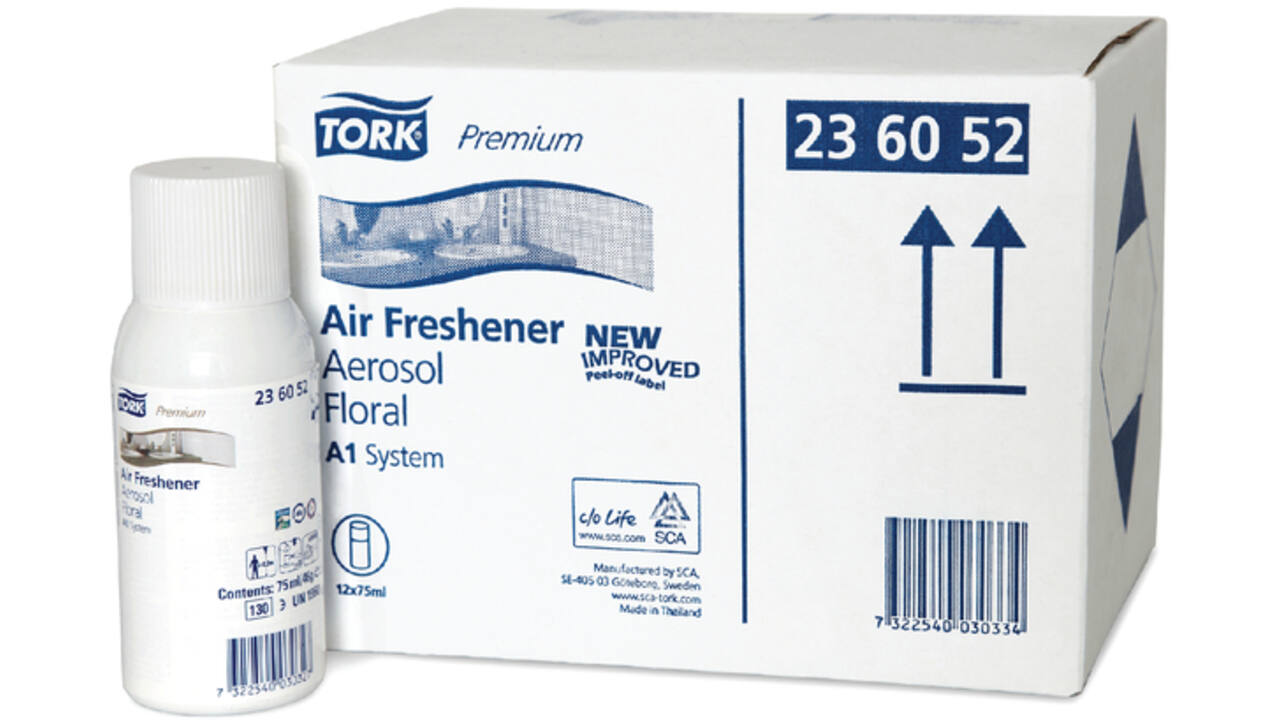 Luchtverfrisser Tork A1 Premium spray bloemen 236052
