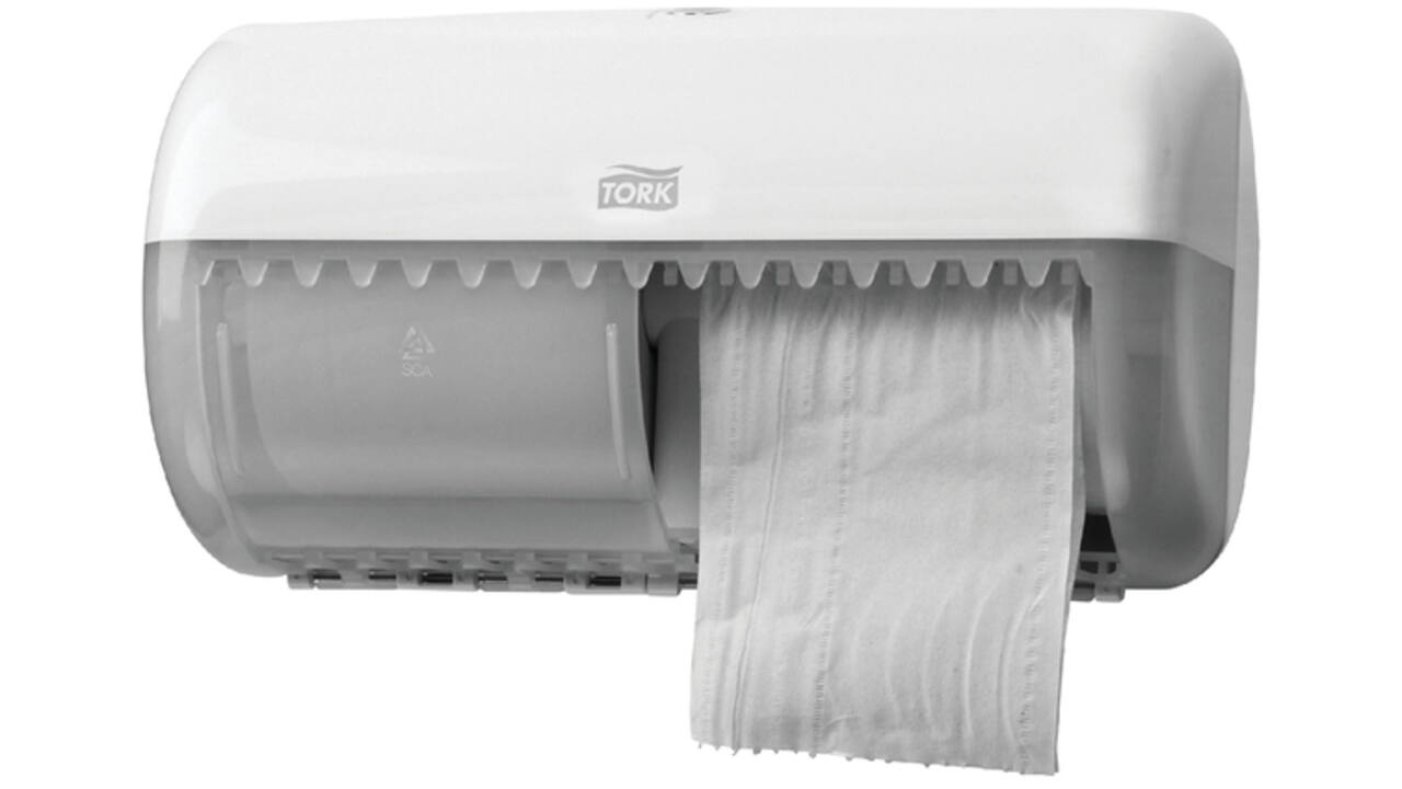Toiletpapier Tork T4 advanced 2-laags 250vel wit 110767