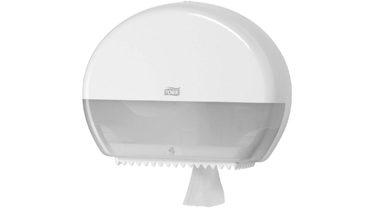 Toiletpapier Tork Mini jumbo T2 premium 3-laags 12x120mtr wit 110255