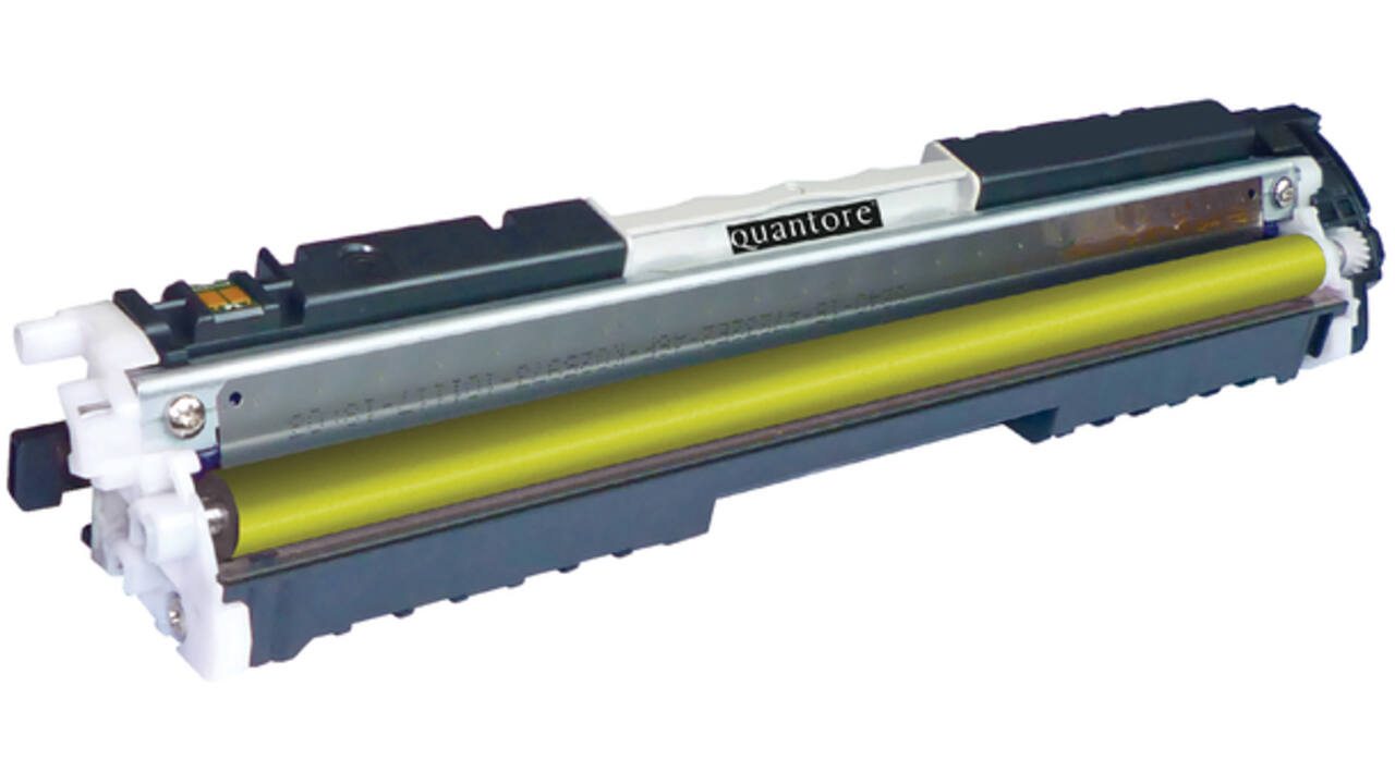 Tonercartridge Quantore alternatief tbv HP CE126A geel