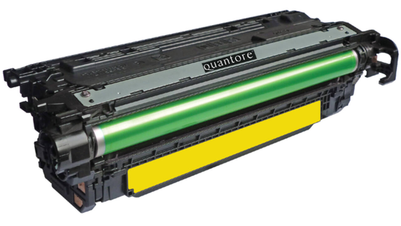 Tonercartridge Quantore alternatief tbv HP CE262A 648A geel