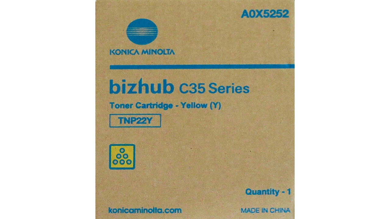 Tonercartridge Minolta Bizhub C35 geel