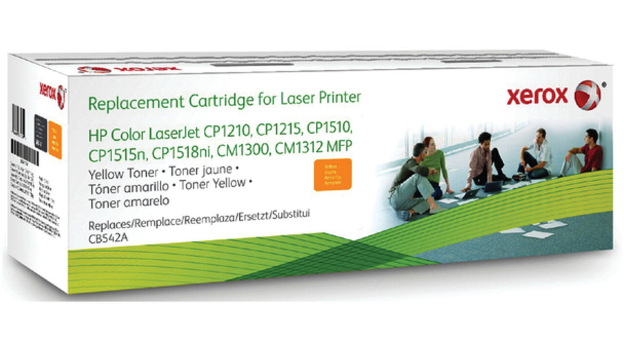 Tonercartridge Xerox alternatief tbv HP CB542A 125A geel
