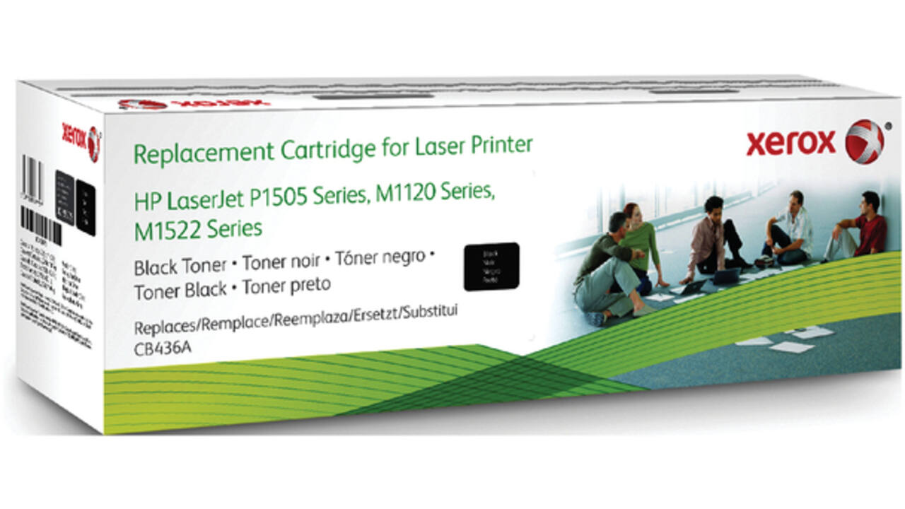 Tonercartridge Xerox alternatief tbv HP CB436A 36A zwart