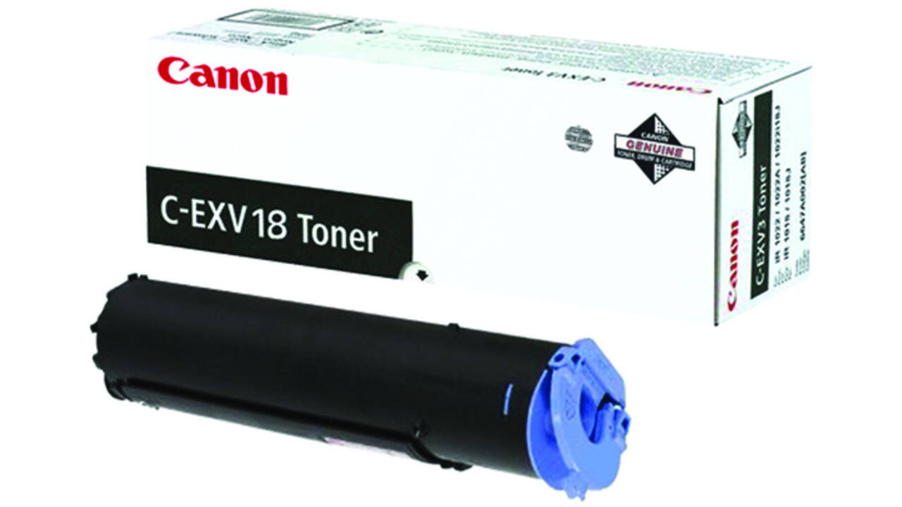 Tonercartridge Canon C-EXV 18 zwart