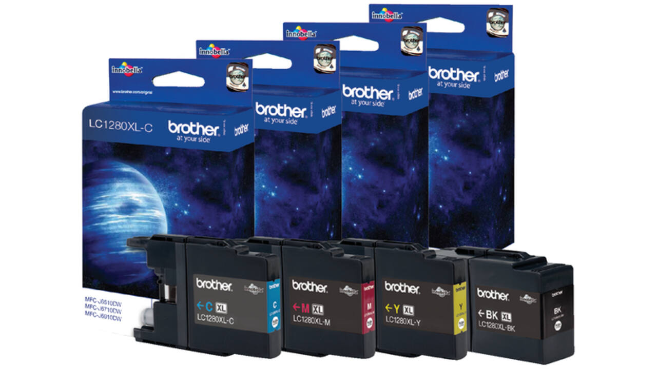 Inktcartridge Brother LC-1280XLC blauw