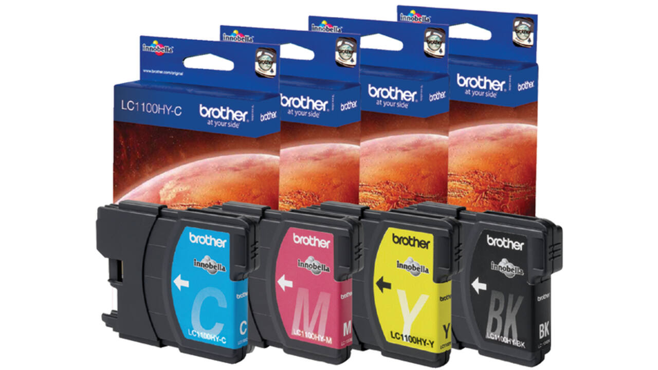 Inktcartridge Brother LC-1100HYBK zwart