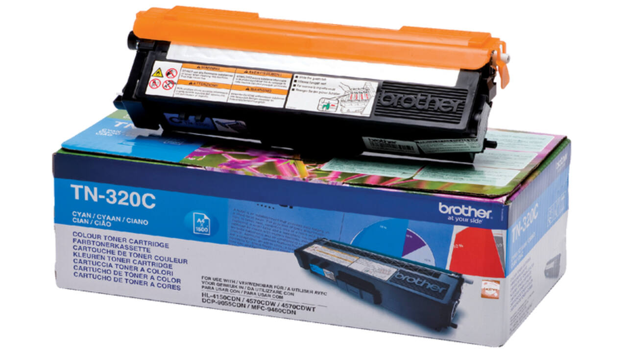 Toner Brother TN-320C blauw
