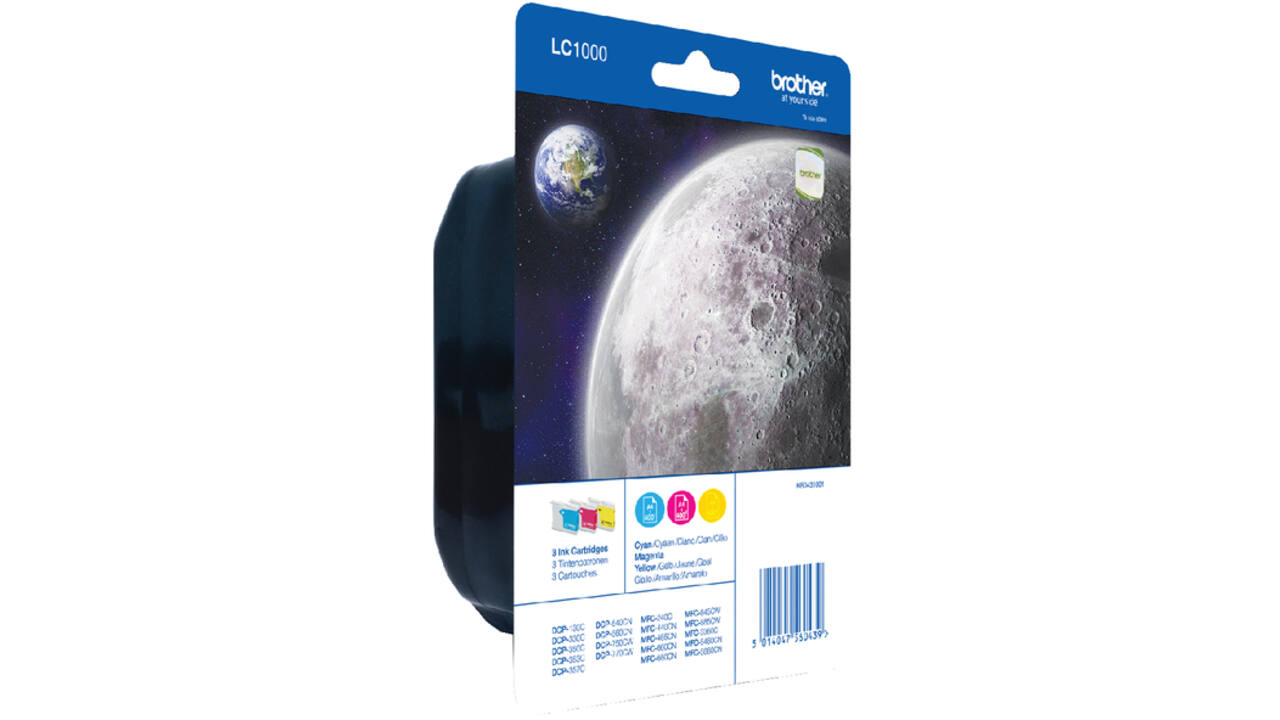 Inktcartridge Brother LC-1000RBWBP 3 kleuren