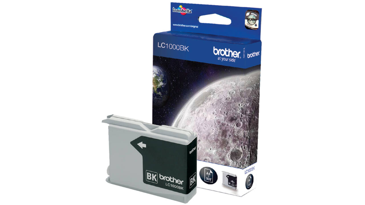 Inktcartridge Brother LC-1000BK zwart