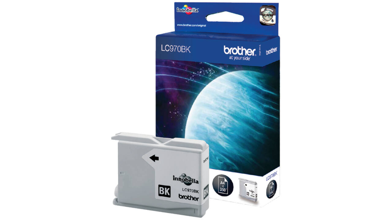 Inktcartridge Brother LC-970BK zwart