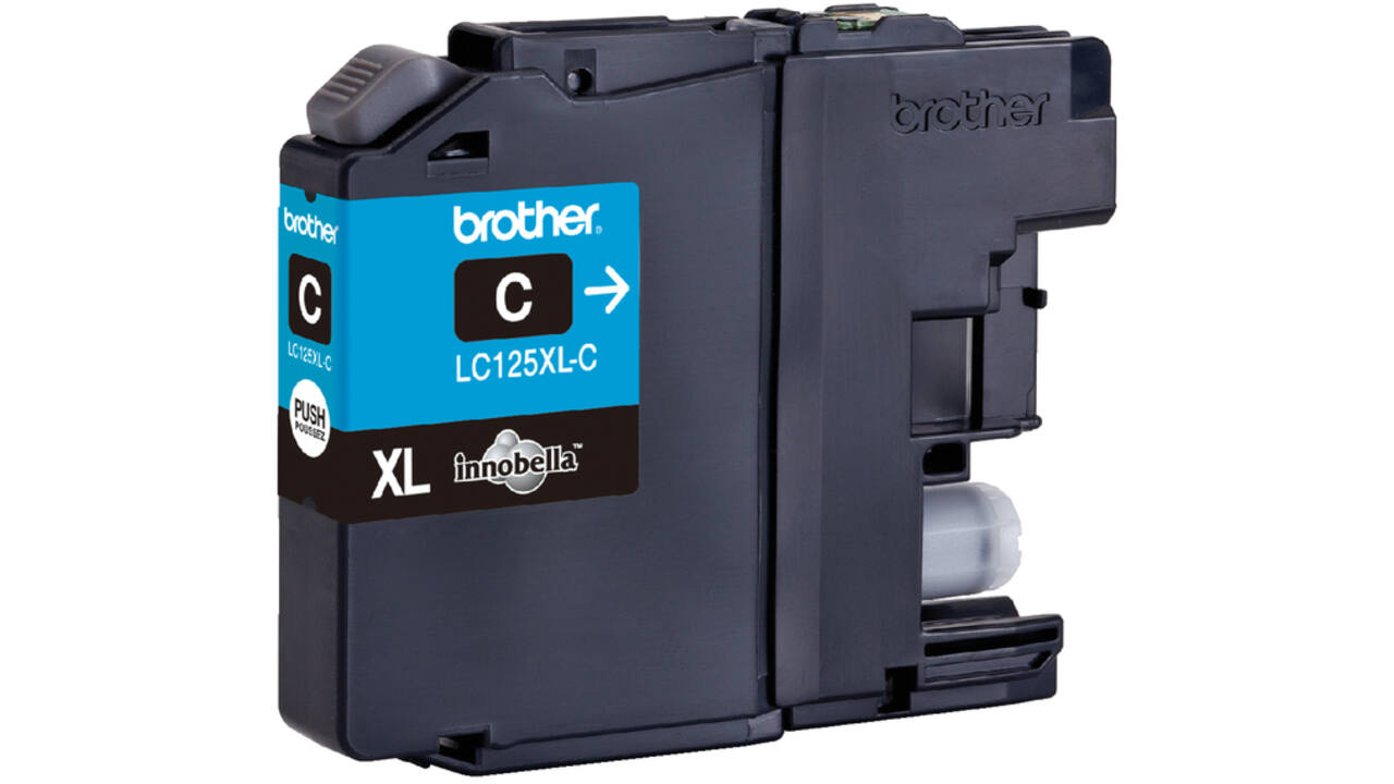 Inktcartridge Brother LC-125XLC blauw