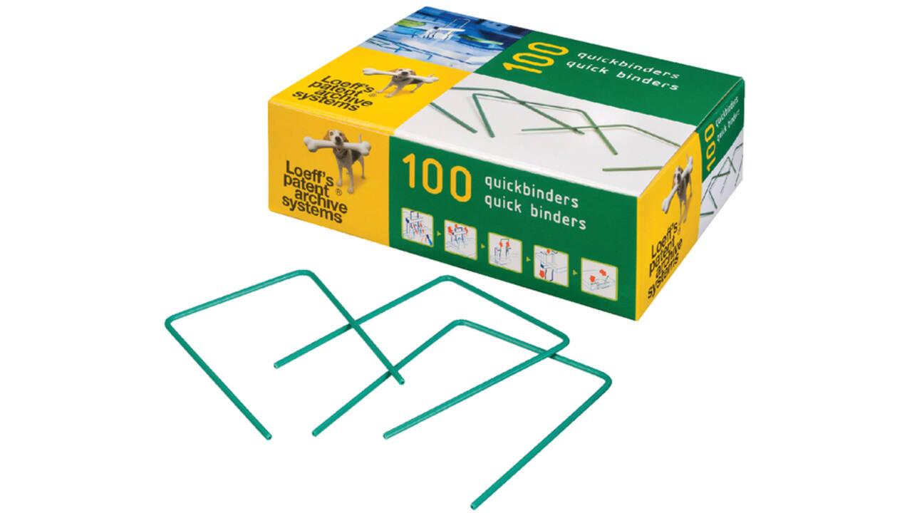 Bundelbeugel Loeff 1215 Quickbinder 100mm groen