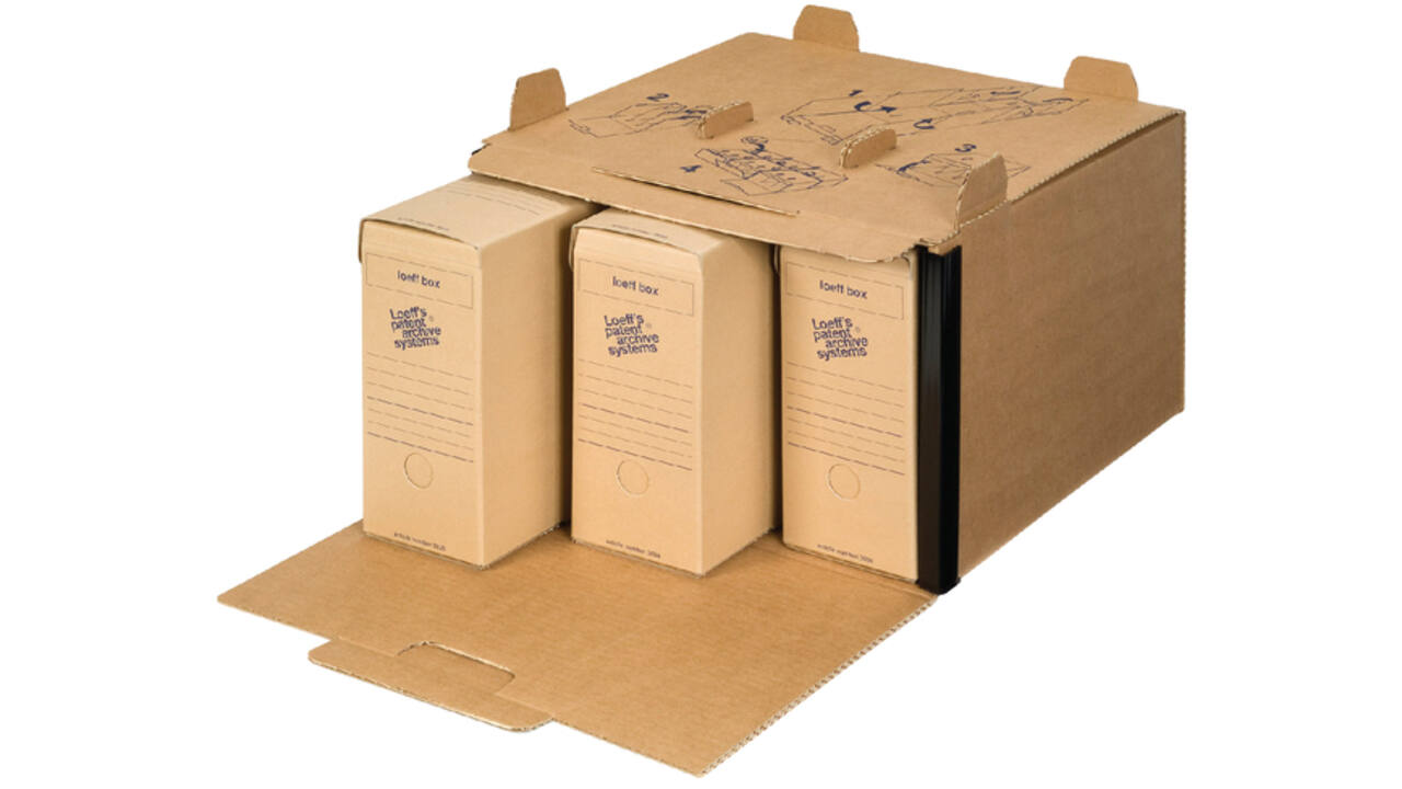 Archiefdoos Loeff's Box 3030 folio 370x260x115mm