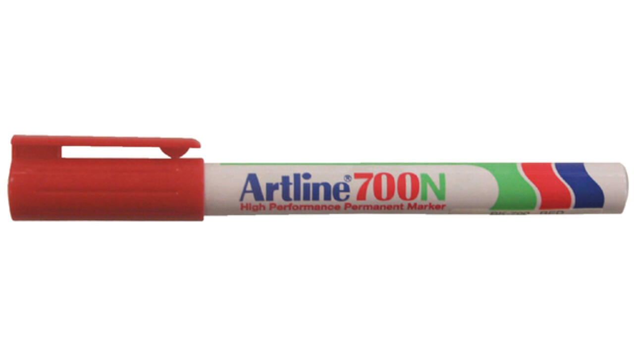 Viltstift Artline 700 rond 0.7mm rood