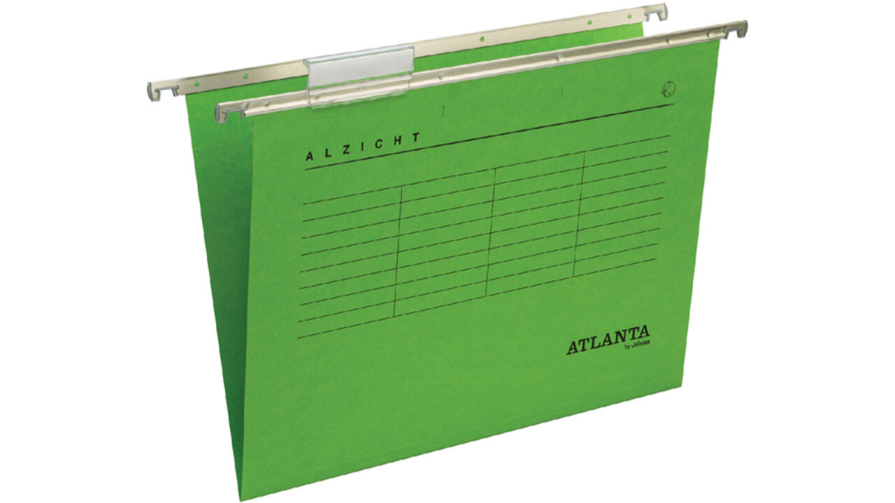 Hangmap Djois Alzicht folio frontaal recycled V-bodem groen
