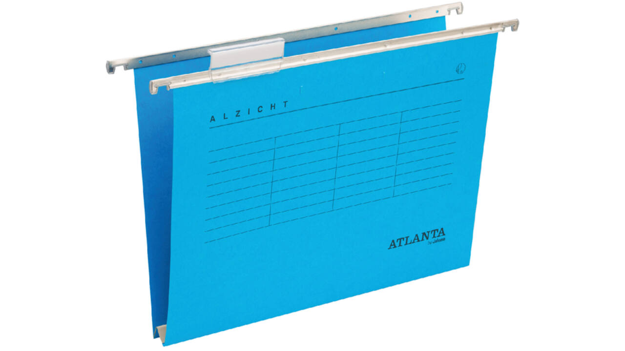 Hangmap Djois Alzicht folio frontaal recycled U-bodem blauw
