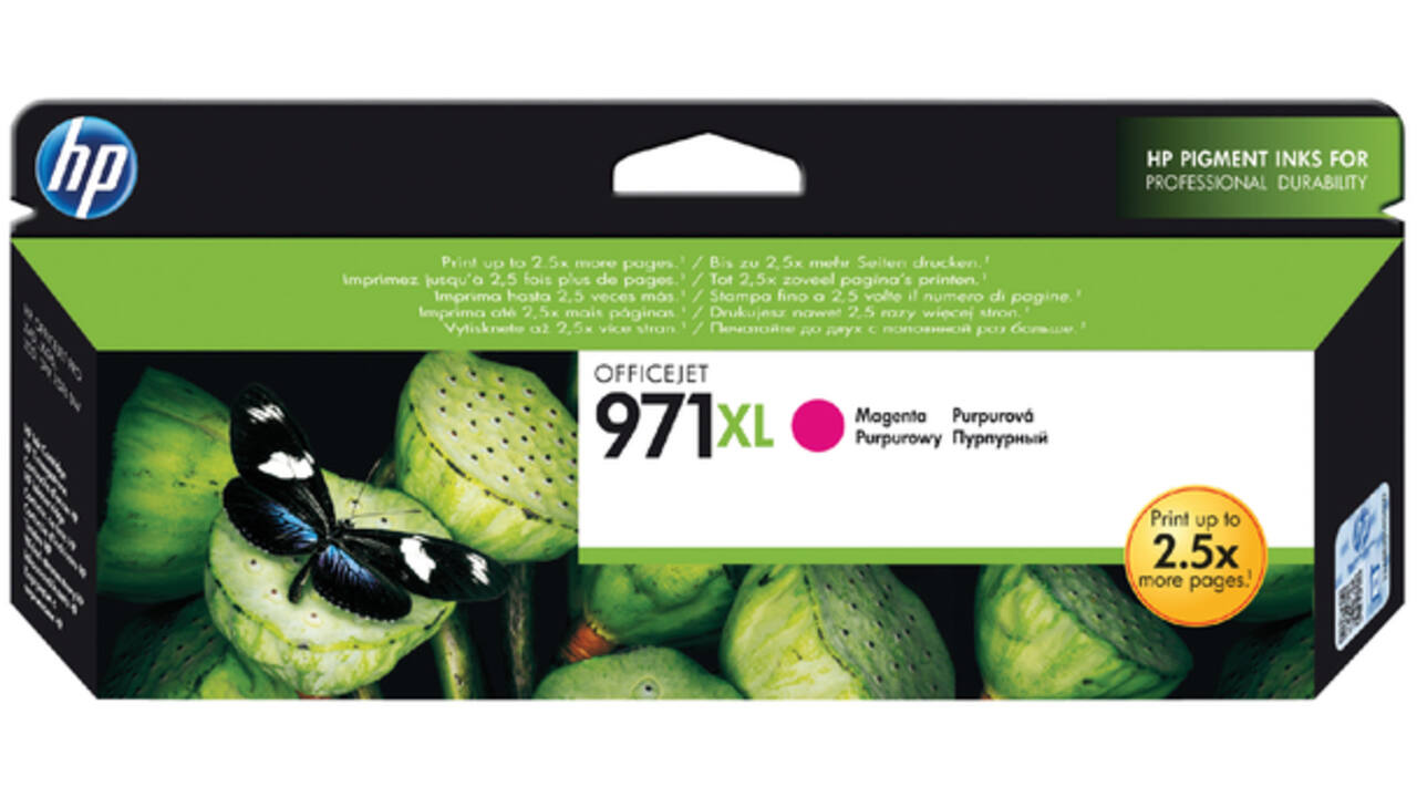 Inktcartridge HP CN627AE 971XL rood
