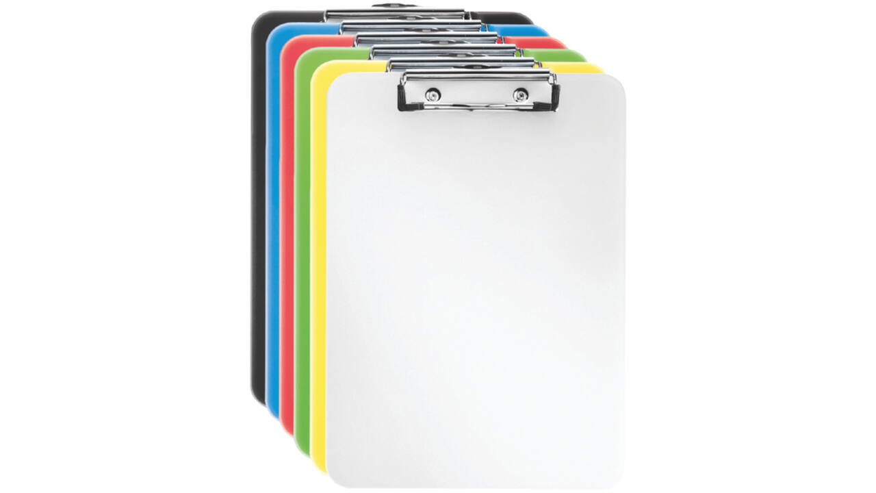 Klembord Esselte Vivida A4 kunststof assorti