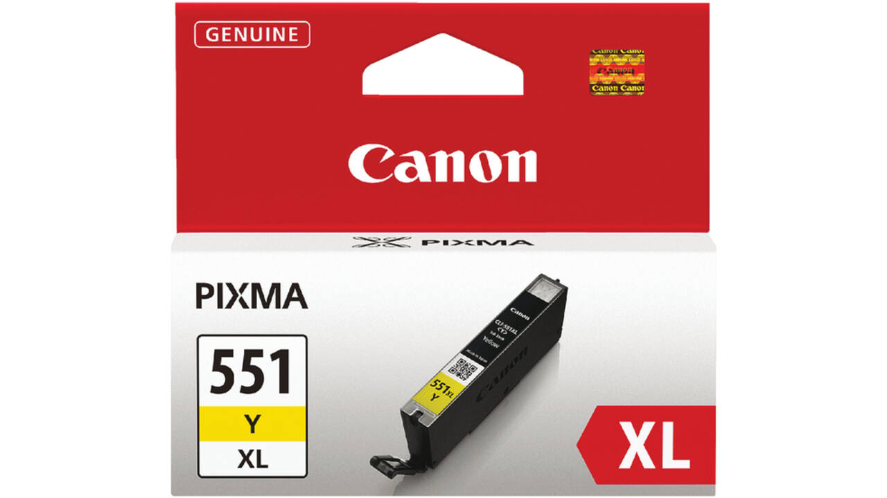 Inktcartridge Canon CLI-551XL geel