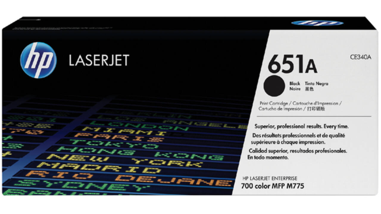 Tonercartridge HP CE340A 651A zwart