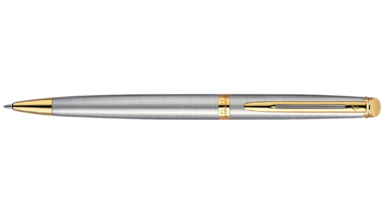 Balpen Waterman Hémisphère stainless steel GT medium